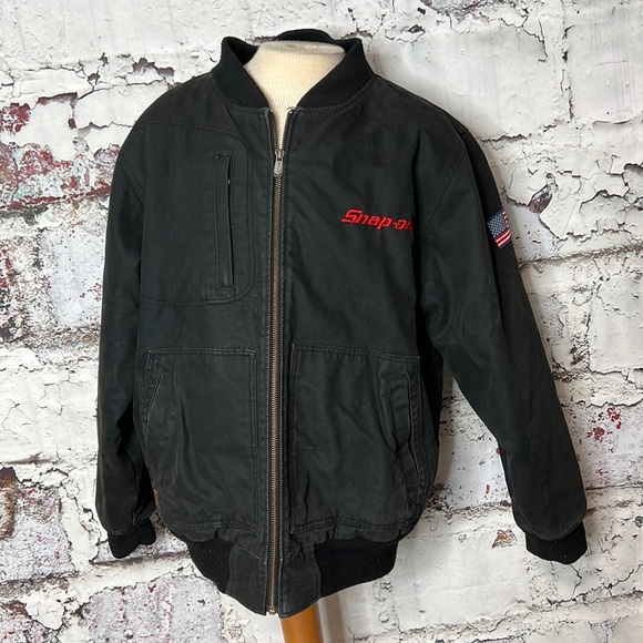 Snapon Tools Mens Zip Up Jacket Coat Xl 